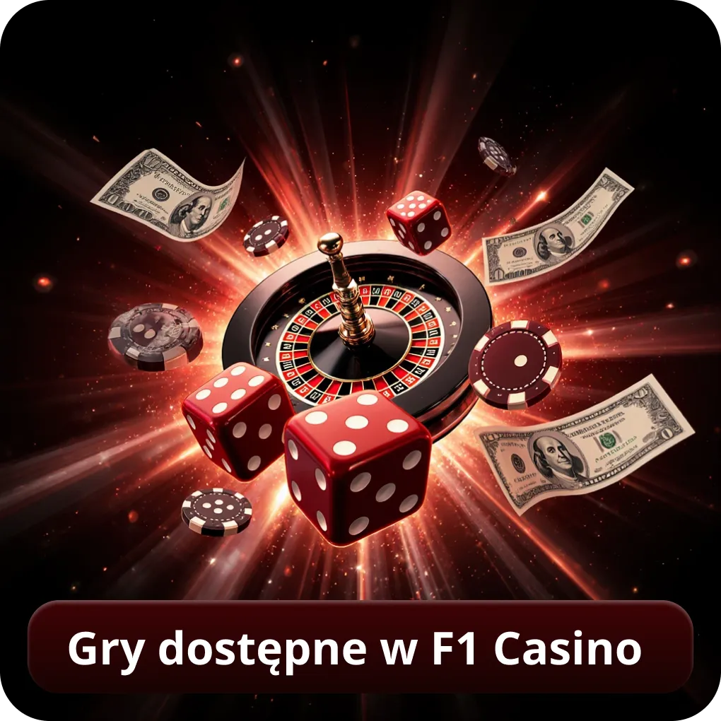 Gry dostępne w F1 Casino