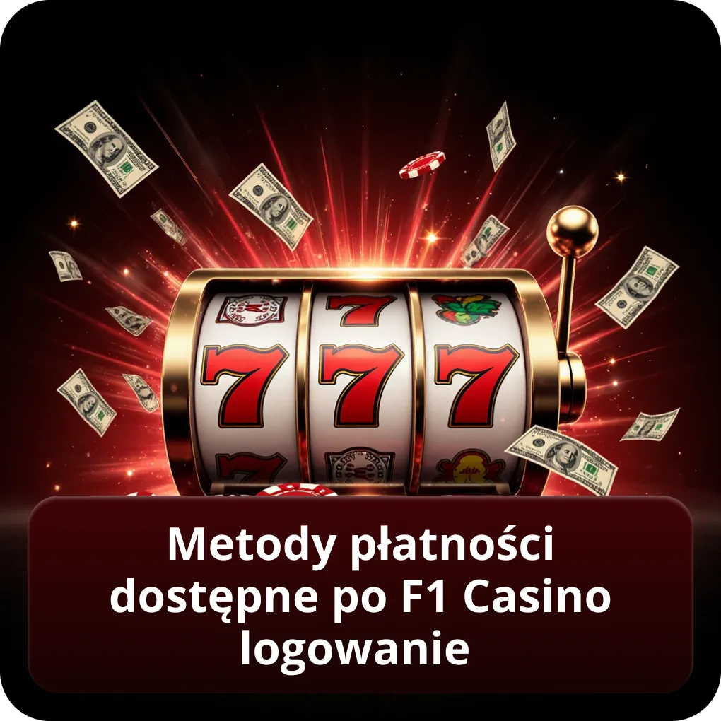Metody płatności dostępne po F1 Casino logowanie